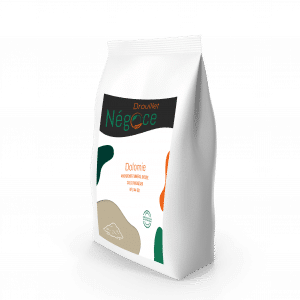 Sac de dolomie Négoce Drouillet, amendement minéral basique calco-magnésien NF U 44-001